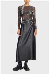 ΓΥΝΑΙΚΕΙΟ ΚΟΡΜΑΚΙ SEE-THROUGH ΜΕ ALL-OVER PRINT - 8921632 ΑΣΠΡΟΜΑΥΡΟ ALE