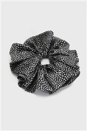 ΓΥΝΑΙΚΕΙΟ SCRUNCHIE OVERSIZED ΕΜΠΡΙΜΕ - 8K22857 ΑΣΠΡΟΜΑΥΡΟ ALE