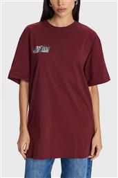 ΓΥΝΑΙΚΕΙΟ T-SHIRT ΜΕ PRINT OVERSIZED - 8921581 ΜΠΟΡΝΤΟ ALE