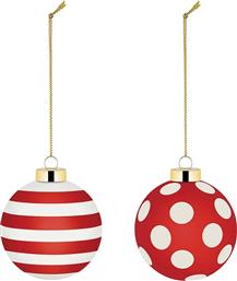 ΣΕΤ ΧΡΙΣΤΟΥΓΕΝΝΙΑΤΙΚΕΣ ΜΠΑΛΕΣ DELIGHT 2-PACK ALESSI