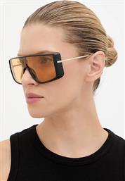 ΓΥΑΛΙΑ ΗΛΙΟΥ ΧΡΩΜΑ: ΜΑΥΡΟ, AM0524S ALEXANDER MCQUEEN