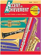 ACCENT ON ACHIEVEMENT BOOK 2 - FLUTE (BK/CD) ALFRED