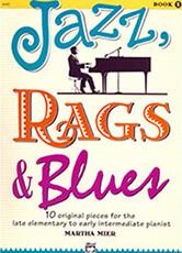 JAZZ, RAGS AND BLUES - 10 ORIGINAL PIECES - BOOK 1 ALFRED