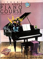 'S BASIC ADULT PIANO COURSE-LESSON BOOK LEVEL 1 + CD ALFRED