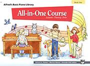 'S BASIC PIANO LIBRARY-ALL IN ONE COURSE-BOOK 1 ALFRED