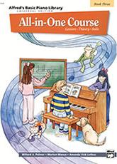 'S BASIC PIANO LIBRARY-ALL IN ONE COURSE-BOOK 3 ALFRED