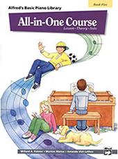 'S BASIC PIANO LIBRARY-ALL IN ONE COURSE-BOOK 5 ALFRED