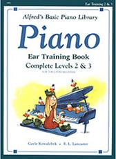 'S BASIC PIANO LIBRARY-COMPLETE EAR TRAINING LEVEL 2 & 3 ALFRED