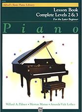 'S BASIC PIANO LIBRARY-COMPLETE LESSON BOOK LEVEL 2 & 3 ALFRED