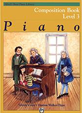 'S BASIC PIANO LIBRARY-COMPOSITION BOOK-LEVEL 3 ALFRED