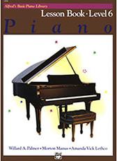 'S BASIC PIANO LIBRARY-LESSON BOOK LEVEL 6 ALFRED