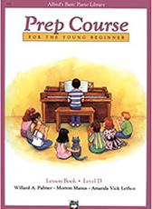 'S BASIC PIANO LIBRARY-PREP COURSE-LESSON BOOK LEVEL D ALFRED