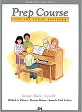 'S BASIC PIANO LIBRARY-PREP COURSE-LESSON BOOK LEVEL F ALFRED