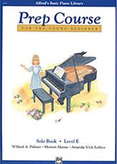 'S BASIC PIANO LIBRARY-PREP COURSE SOLO BOOK LEVEL E ALFRED