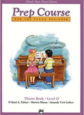 'S BASIC PIANO LIBRARY-PREP COURSE-THEORY BOOK LEVEL D ALFRED