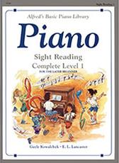 'S BASIC PIANO LIBRARY-SIGHT READING COMPLETE LEVEL 1 ALFRED