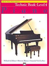 'S BASIC PIANO LIBRARY-TECHNIC BOOK LEVEL 4 ALFRED