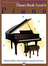 'S BASIC PIANO LIBRARY-THEORY BOOK LEVEL 6 ALFRED