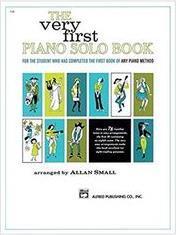 SMALL - THE VERY FIRST PIANO SOLO BOOK ALFRED