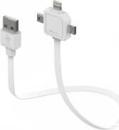 POWER USB CABLE WHITE ALLOCACOC από το e-SHOP