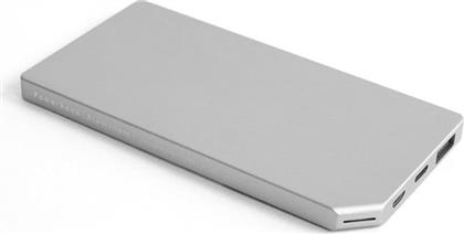 POWERBANK SLIM ALUMINIUM 5.000MAH - ΑΣΗΜΙ ALLOCACOC