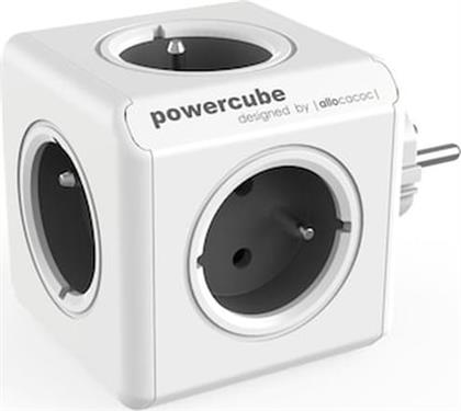 POWERCUBE ORIGINAL TYPE E POWER EXTENSION 5 AC OUTLET(S) INDOOR GREY ALLOCACOC