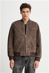 ΜΠΟΥΦΑΝ ΣΟΥΕΤ BOMBER ZEALAND ΧΡΩΜΑ: ΚΑΦΕ, M049LD ALLSAINTS