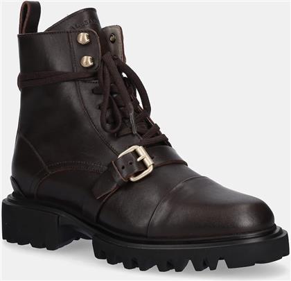ΔΕΡΜΑΤΙΝΑ WORKERS TORI BOOT ΧΡΩΜΑ: ΚΑΦΕ, W119FB ALLSAINTS