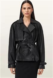ΔΕΡΜΑΤΙΝΗ ΚΑΜΠΑΡΝΤΙΝΑ REED ΧΡΩΜΑ: ΜΑΥΡΟ, W035LD ALLSAINTS