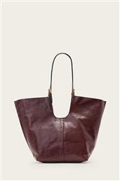ΔΕΡΜΑΤΙΝΗ ΤΣΑΝΤΑ ARA ΧΡΩΜΑ: ΚΟΚΚΙΝΟ, W284XD ALLSAINTS