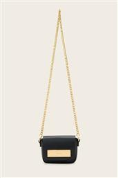 ΔΕΡΜΑΤΙΝΗ ΤΣΑΝΤΑ ETTA ΧΡΩΜΑ: ΜΑΥΡΟ, W340XD ALLSAINTS