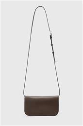 ΔΕΡΜΑΤΙΝΗ ΤΣΑΝΤΑ MAEVE ΧΡΩΜΑ: ΚΑΦΕ, W268XD ALLSAINTS