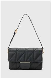 ΔΕΡΜΑΤΙΝΗ ΤΣΑΝΤΑ ONDINE ΧΡΩΜΑ: ΜΑΥΡΟ, W212XD ALLSAINTS