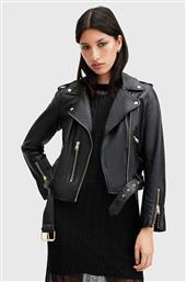 ΔΕΡΜΑΤΙΝΟ ΜΠΟΥΦΑΝ BALFERN BIKER ΧΡΩΜΑ: ΜΑΥΡΟ, W084LB ALLSAINTS