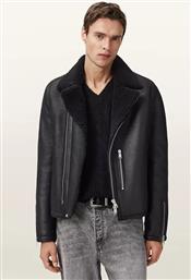 ΔΕΡΜΑΤΙΝΟ ΜΠΟΥΦΑΝ BIKER CORREZ ΧΡΩΜΑ: ΜΑΥΡΟ, M022LD ALLSAINTS