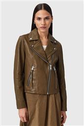 ΔΕΡΜΑΤΙΝΟ ΜΠΟΥΦΑΝ DALBY BIKER ΧΡΩΜΑ: ΜΠΟΡΝΤΟ, W099LB ALLSAINTS