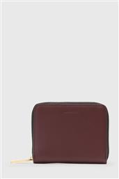 ΔΕΡΜΑΤΙΝΟ ΠΟΡΤΟΦΟΛΙ LENA HEX ΧΡΩΜΑ: ΜΑΥΡΟ, W130XC ALLSAINTS