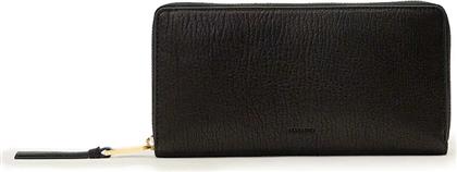 ΔΕΡΜΑΤΙΝΟ ΠΟΡΤΟΦΟΛΙ TRAVEL ΧΡΩΜΑ: ΜΑΥΡΟ, W277XD ALLSAINTS