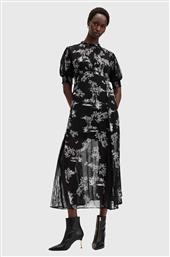 ΦΟΡΕΜΑ LAVERNA DRESS ΧΡΩΜΑ: ΜΑΥΡΟ, W037DB ALLSAINTS