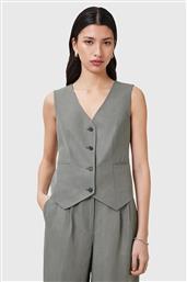 ΓΙΛΕΚΟ AVERIE ΧΡΩΜΑ: ΓΚΡΙ, W044QC ALLSAINTS