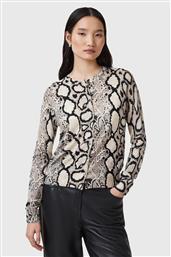 ΜΑΛΛΙΝΗ ΖΑΚΕΤΑ ANOUK ΧΡΩΜΑ: ΠΟΛΥΧΡΩΜΟ, W044KC ALLSAINTS