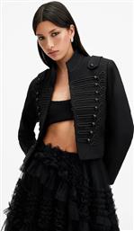 ΜΑΛΛΙΝΟ ΣΑΚΑΚΙ RUMMY ΧΡΩΜΑ: ΜΑΥΡΟ, W029OC ALLSAINTS
