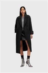 ΠΑΛΤΟ ΑΠΟ ΜΕΙΓΜΑ ΜΑΛΛΙΟΥ MABEL COAT ΧΡΩΜΑ: ΜΑΥΡΟ, W006OZ ALLSAINTS