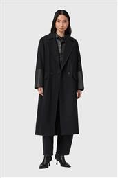 ΠΑΛΤΟ ΜΕ ΠΡΟΣΘΗΚΗ ΜΑΛΛΙΟΥ SELLMA ΧΡΩΜΑ: ΜΑΥΡΟ, W020OD ALLSAINTS