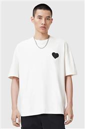 ΒΑΜΒΑΚΕΡΟ ΜΠΛΟΥΖΑΚΙ LOVER ΧΡΩΜΑ: ΑΣΠΡΟ, M029PC ALLSAINTS