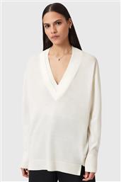 ΠΟΥΛΟΒΕΡ ΜΕ ΠΡΟΣΘΗΚΗ ΜΑΛΛΙΟΥ BERN ΧΡΩΜΑ: ΑΣΠΡΟ, W050KD ALLSAINTS