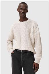 ΠΟΥΛΟΒΕΡ ΜΕ ΠΡΟΣΘΗΚΗ ΜΑΛΛΙΟΥ ΧΡΩΜΑ: ΜΠΕΖ, M031KD ALLSAINTS