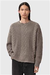 ΠΟΥΛΟΒΕΡ ΜΕ ΠΡΟΣΘΗΚΗ ΜΑΛΛΙΟΥ ΧΡΩΜΑ: ΜΠΕΖ, M031KD ALLSAINTS