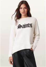 ΠΟΥΛΟΒΕΡ ΜΕ ΠΡΟΣΘΗΚΗ ΜΑΛΛΙΟΥ SAINTS ΧΡΩΜΑ: ΜΑΥΡΟ, W100KD ALLSAINTS