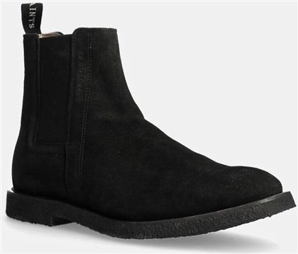 ΣΟΥΕΤ ΜΠΟΤΕΣ ΤΣΕΛΣΙ RHETT SUEDE BOOT ΧΡΩΜΑ: ΜΑΥΡΟ, M046FB ALLSAINTS